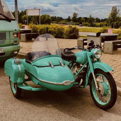 Retro moto auto noma