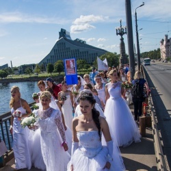 Līgavu parāde - 2016. Rīga.-