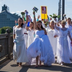 Līgavu parāde - 2016. Rīga.-