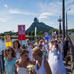 Līgavu parāde - 2016. Rīga.-
