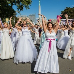 Līgavu parāde - 2016. Rīga.-