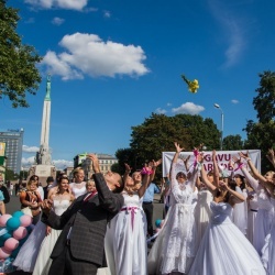 Līgavu parāde - 2016. Rīga.-