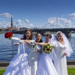 Līgavu parāde - 2016. Rīga.-