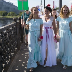 Līgavu parāde - 2016. Rīga.-