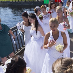 Līgavu parāde - 2016. Rīga.-