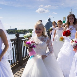 Līgavu parāde - 2016. Rīga.-