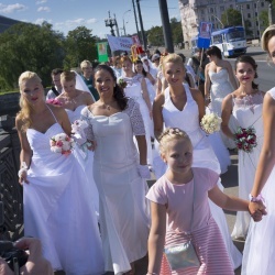 Līgavu parāde - 2016. Rīga.-