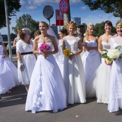 Līgavu parāde - 2016. Rīga.-