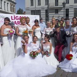 Līgavu parāde - 2016. Rīga.-
