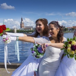 Līgavu parāde - 2016. Rīga.-