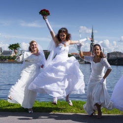 Līgavu parāde - 2016. Rīga.-