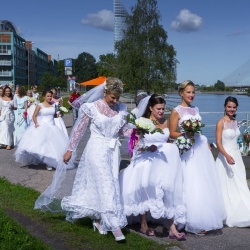 Līgavu parāde - 2016. Rīga.-