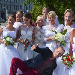 Līgavu parāde - 2016. Rīga.-