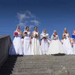 Līgavu parāde - 2016. Rīga.-