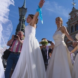 Līgavu parāde - 2016. Rīga.-