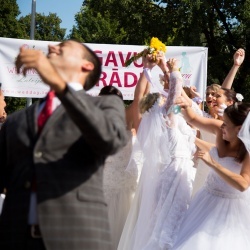 Līgavu parāde - 2016. Rīga.-