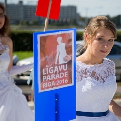Līgavu parāde - 2016. Rīga.-
