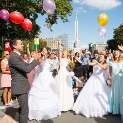 Līgavu parāde - 2016. Rīga.-