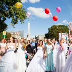 Līgavu parāde - 2016. Rīga.-