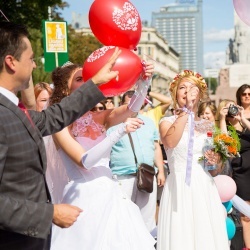 Līgavu parāde - 2016. Rīga.-