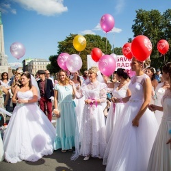 Līgavu parāde - 2016. Rīga.-