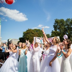 Līgavu parāde - 2016. Rīga.-