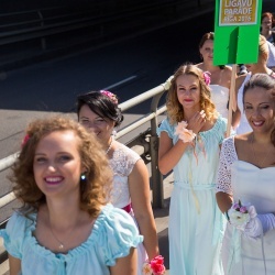 Līgavu parāde - 2016. Rīga.-