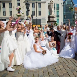 Līgavu parāde - 2016. Rīga.-