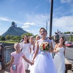 Līgavu parāde - 2016. Rīga.-