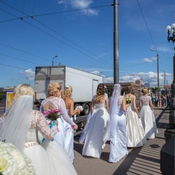 Līgavu parāde - 2016. Rīga.-