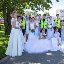 Līgavu parāde - 2016. Rīga.-