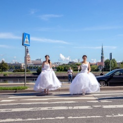 Līgavu parāde - 2016. Rīga.-