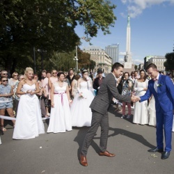 Līgavu parāde - 2016. Rīga.-