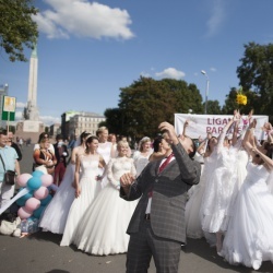 Līgavu parāde - 2016. Rīga.-