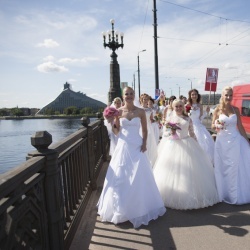 Līgavu parāde - 2016. Rīga.-