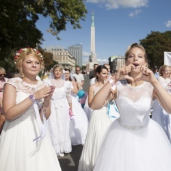 Līgavu parāde - 2016. Rīga.-