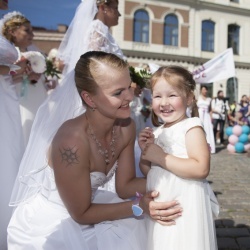 Līgavu parāde - 2016. Rīga.-