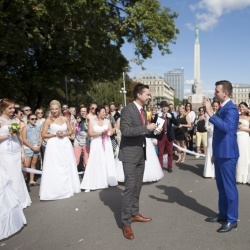 Līgavu parāde - 2016. Rīga.-