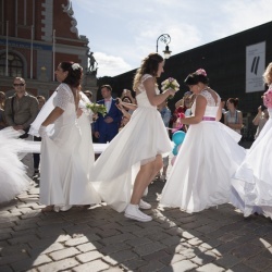 Līgavu parāde - 2016. Rīga.-