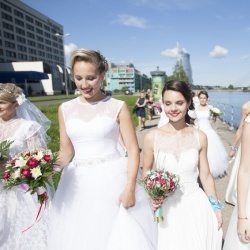 Līgavu parāde - 2016. Rīga.-