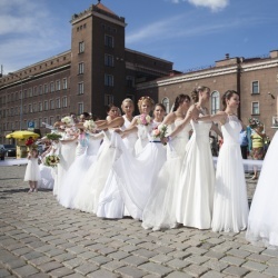 Līgavu parāde - 2016. Rīga.-