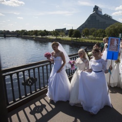 Līgavu parāde - 2016. Rīga.-