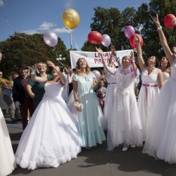 Līgavu parāde - 2016. Rīga.-