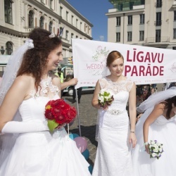 Līgavu parāde - 2016. Rīga.-