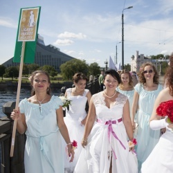 Līgavu parāde - 2016. Rīga.-