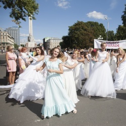 Līgavu parāde - 2016. Rīga.-