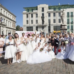 Līgavu parāde - 2016. Rīga.-