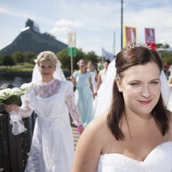 Līgavu parāde - 2016. Rīga.-