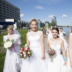 Līgavu parāde - 2016. Rīga.-