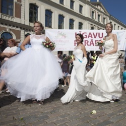 Līgavu parāde - 2016. Rīga.-